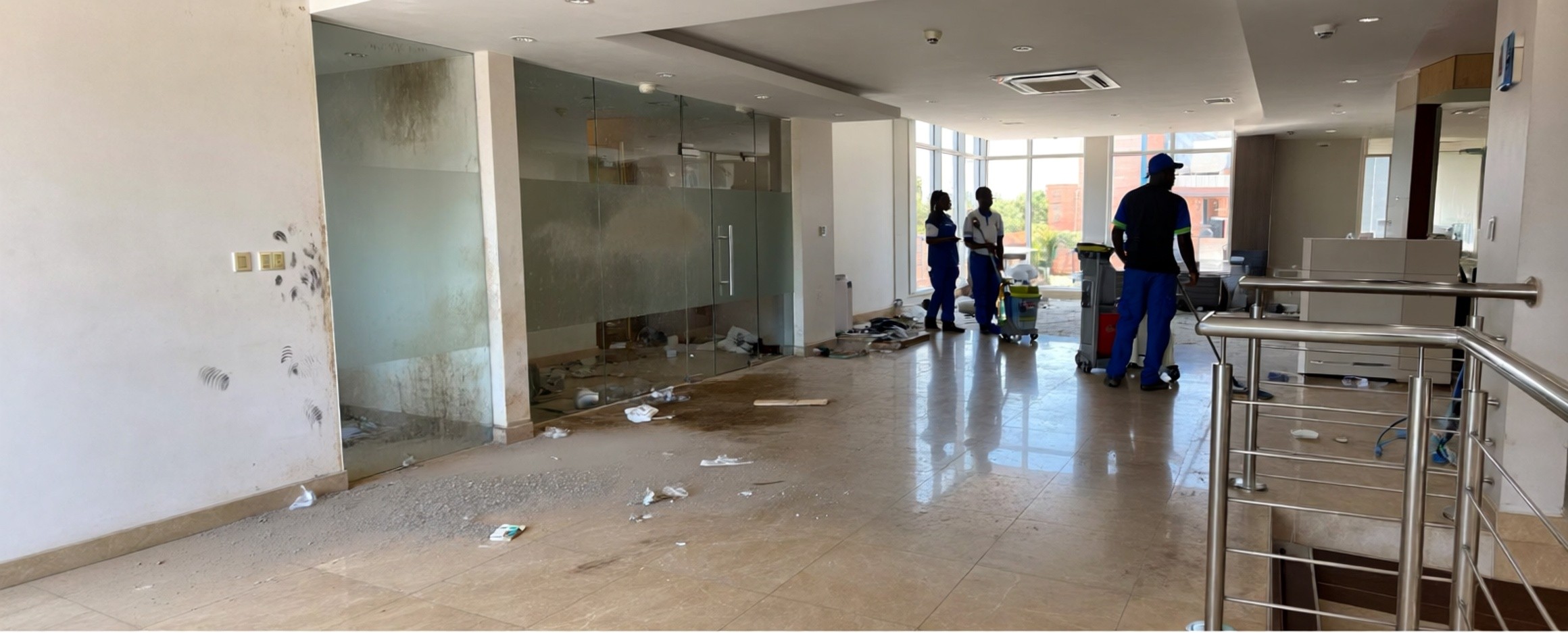 Commercial cleaning